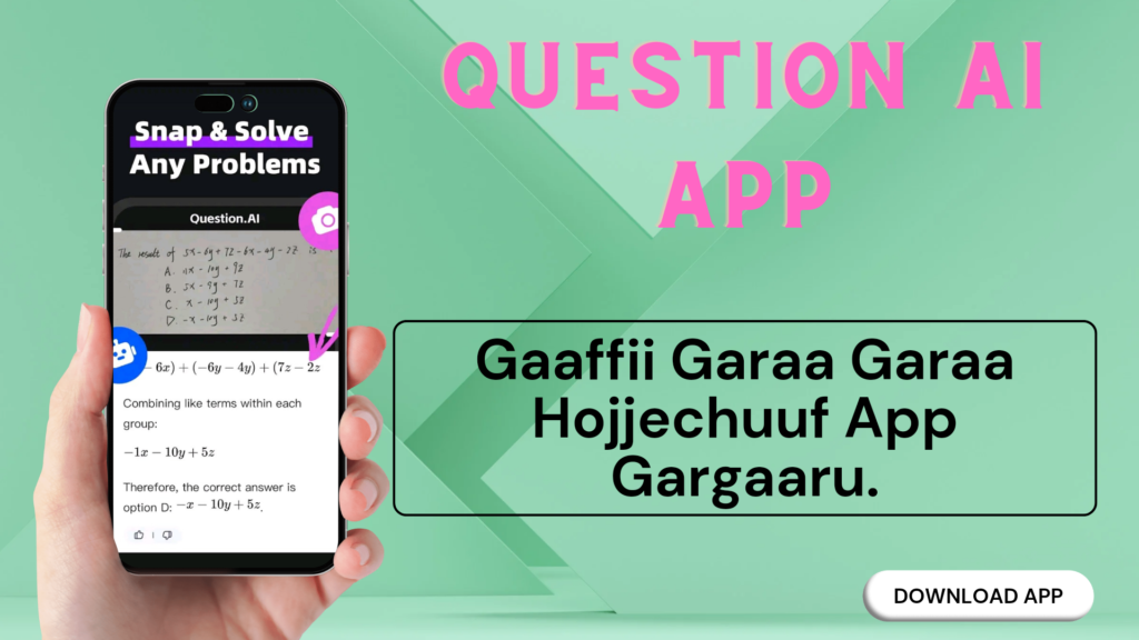 Question Ai app